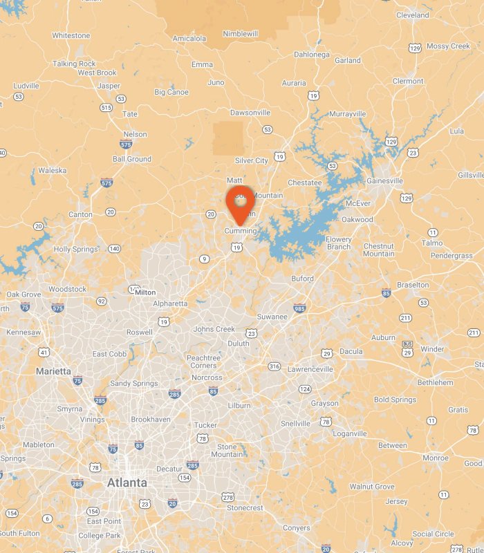 ac septic services 2 map